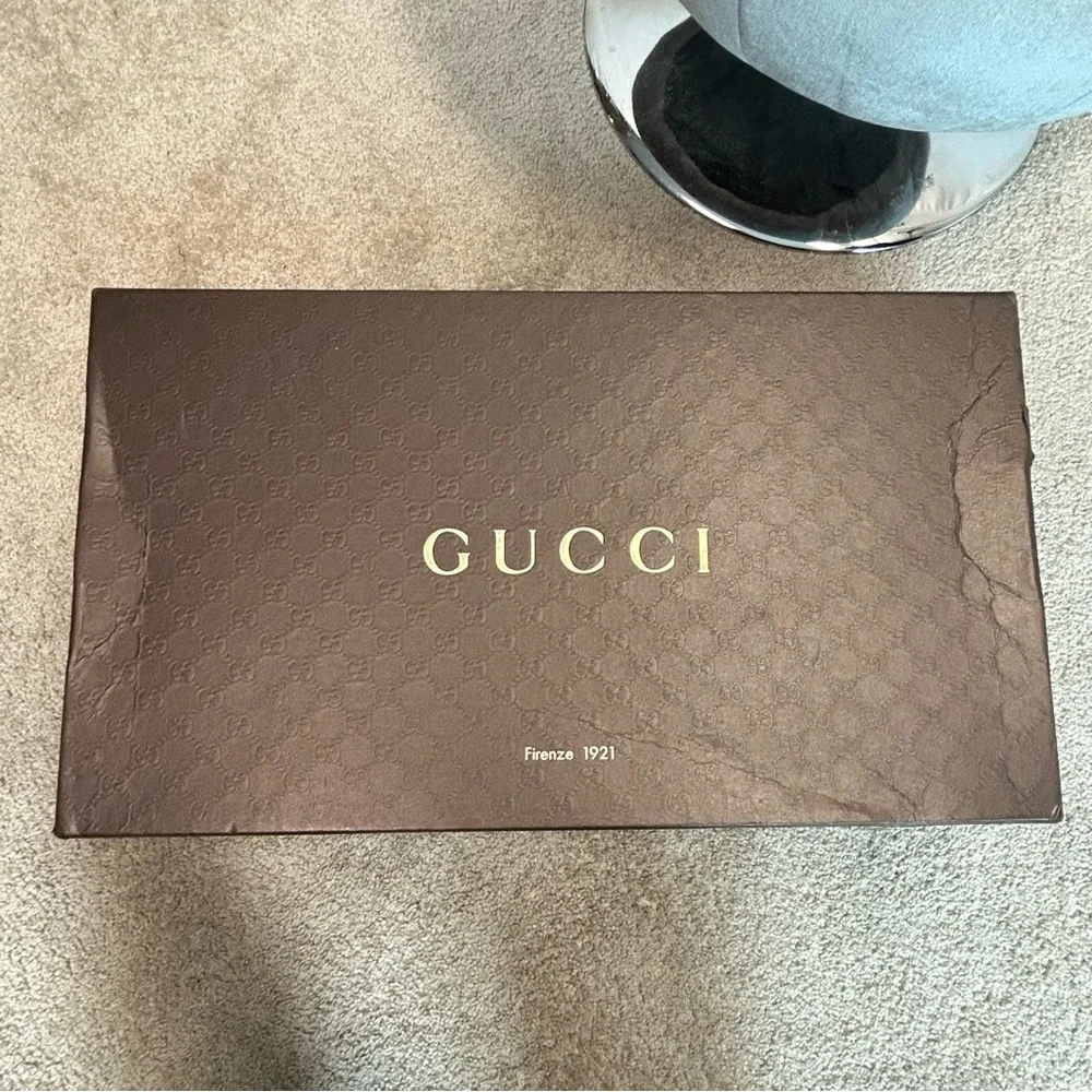 Gucci Black GG Monogram Signature Nylon Canvas Rubber Rain Boots 40 - Picture 9 of 14